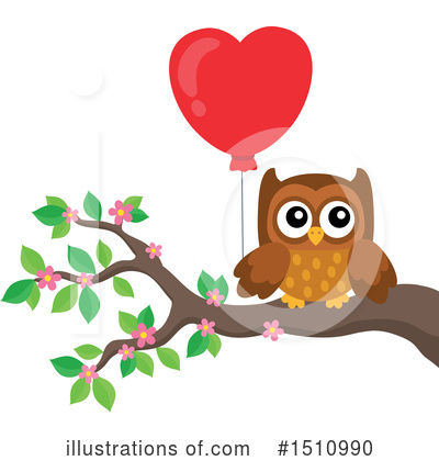 Royalty-Free (RF) Owl Clipart Illustration by visekart - Stock Sample #1510990