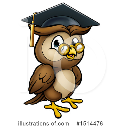 Royalty-Free (RF) Owl Clipart Illustration by AtStockIllustration - Stock Sample #1514476