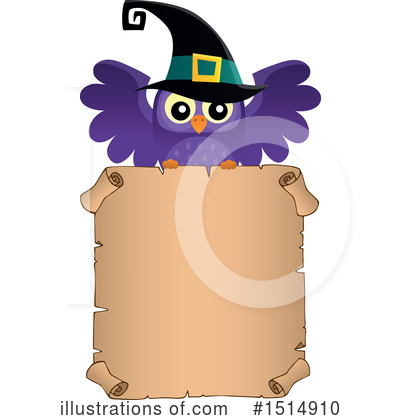 Witch Owl Clipart #1514910 by visekart