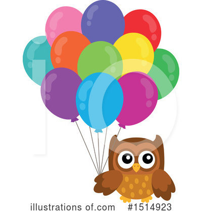Royalty-Free (RF) Owl Clipart Illustration by visekart - Stock Sample #1514923