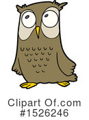 Owl Clipart #1526246 by lineartestpilot