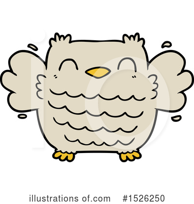 Royalty-Free (RF) Owl Clipart Illustration by lineartestpilot - Stock Sample #1526250
