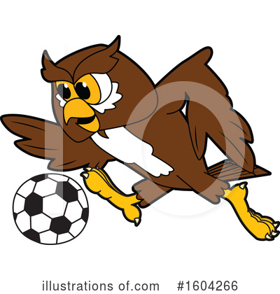 Royalty-Free (RF) Owl Clipart Illustration by Mascot Junction - Stock Sample #1604266