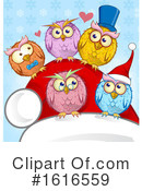 Owl Clipart #1616559 by Domenico Condello