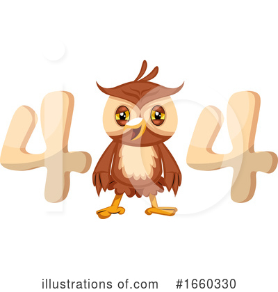 Royalty-Free (RF) Owl Clipart Illustration by Morphart Creations - Stock Sample #1660330