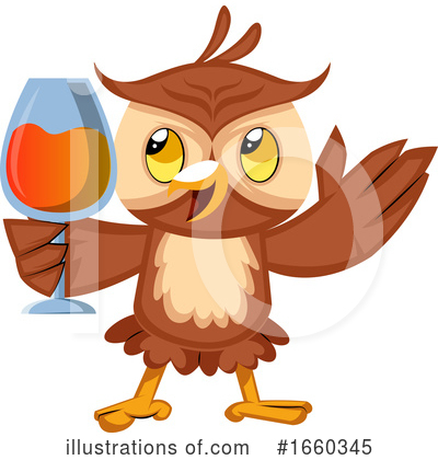 Royalty-Free (RF) Owl Clipart Illustration by Morphart Creations - Stock Sample #1660345