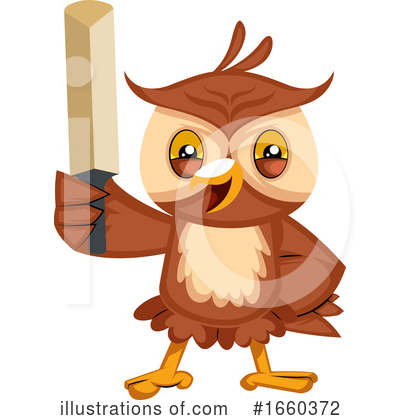 Royalty-Free (RF) Owl Clipart Illustration by Morphart Creations - Stock Sample #1660372