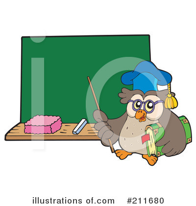 Royalty-Free (RF) Owl Clipart Illustration by visekart - Stock Sample #211680