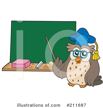 Royalty-Free (RF) Owl Clipart Illustration by visekart - Stock Sample #211687