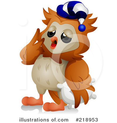 Royalty-Free (RF) Owl Clipart Illustration by BNP Design Studio - Stock Sample #218953