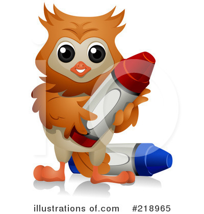 Royalty-Free (RF) Owl Clipart Illustration by BNP Design Studio - Stock Sample #218965