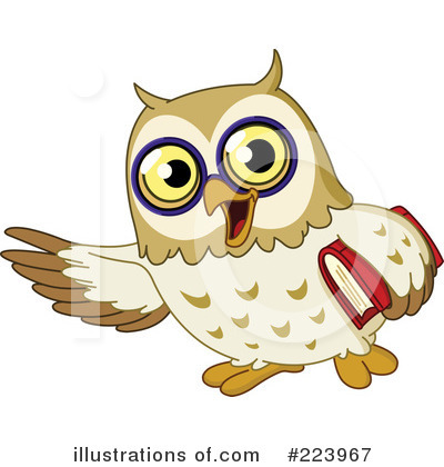 Royalty-Free (RF) Owl Clipart Illustration by yayayoyo - Stock Sample #223967