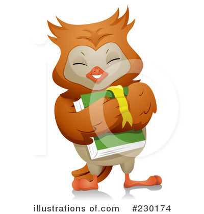 Royalty-Free (RF) Owl Clipart Illustration by BNP Design Studio - Stock Sample #230174