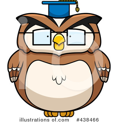 Royalty-Free (RF) Owl Clipart Illustration by Cory Thoman - Stock Sample #438466