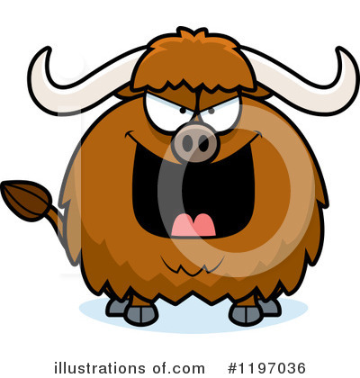 Royalty-Free (RF) Ox Clipart Illustration by Cory Thoman - Stock Sample #1197036