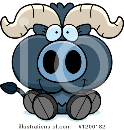 Royalty-Free (RF) Ox Clipart Illustration by Cory Thoman - Stock Sample #1200182