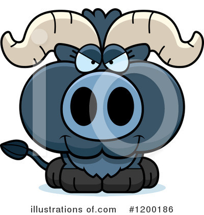 Royalty-Free (RF) Ox Clipart Illustration by Cory Thoman - Stock Sample #1200186
