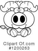 Ox Clipart #1200263 by Cory Thoman