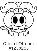 Ox Clipart #1200266 by Cory Thoman