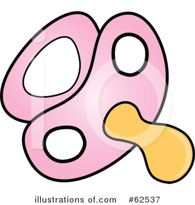 Pacifier Clipart #62537 by Pams Clipart