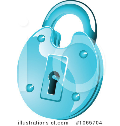Padlock Clipart #1065704 by Vector Tradition SM