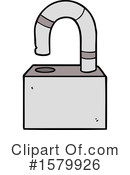 Padlock Clipart #1579926 by lineartestpilot