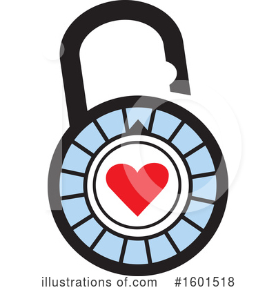 Combination Lock Clipart #1601518 by Johnny Sajem