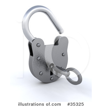 Lock Clipart #35325 by KJ Pargeter