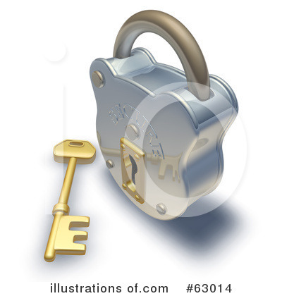 Keyhole Clipart #63014 by AtStockIllustration