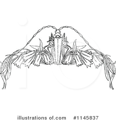 Insects Clipart #1145837 by Prawny Vintage