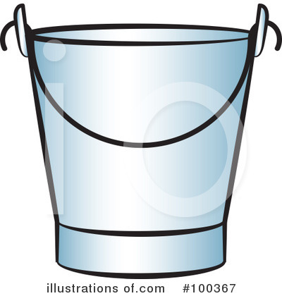 Royalty-Free (RF) Pail Clipart Illustration by Lal Perera - Stock Sample #100367