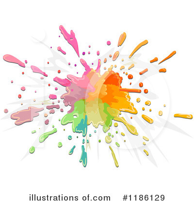Paint Splat Clipart #1186129 by BNP Design Studio