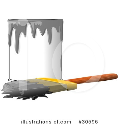 Paint Can Clipart #30596 by djart