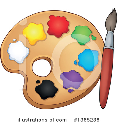Paintbrush Clipart #1385238 by visekart