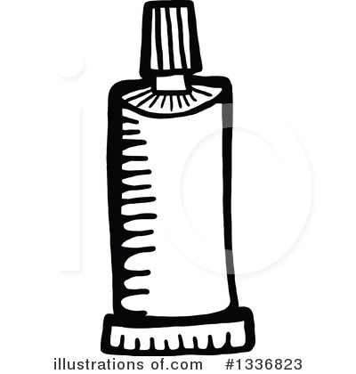 Royalty-Free (RF) Paint Tube Clipart Illustration by Prawny - Stock Sample #1336823