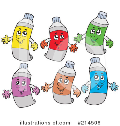 Paint Tube Clipart #214506 by visekart