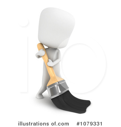 Royalty-Free (RF) Paintbrush Clipart Illustration by BNP Design Studio - Stock Sample #1079331