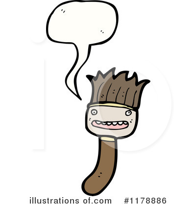 Royalty-Free (RF) Paintbrush Clipart Illustration by lineartestpilot - Stock Sample #1178886