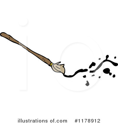 Royalty-Free (RF) Paintbrush Clipart Illustration by lineartestpilot - Stock Sample #1178912