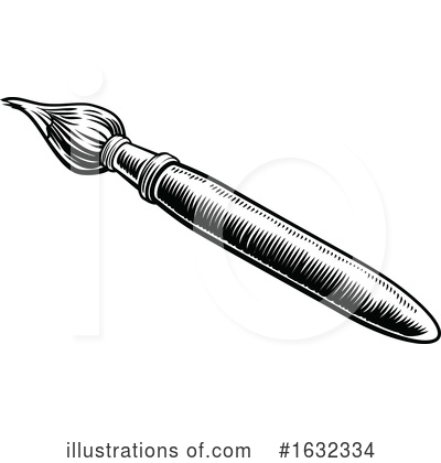 Royalty-Free (RF) Paintbrush Clipart Illustration by AtStockIllustration - Stock Sample #1632334