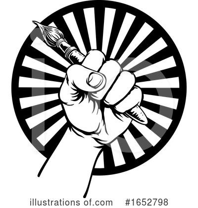 Royalty-Free (RF) Paintbrush Clipart Illustration by AtStockIllustration - Stock Sample #1652798