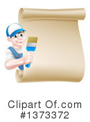 Painter Clipart #1373372 by AtStockIllustration