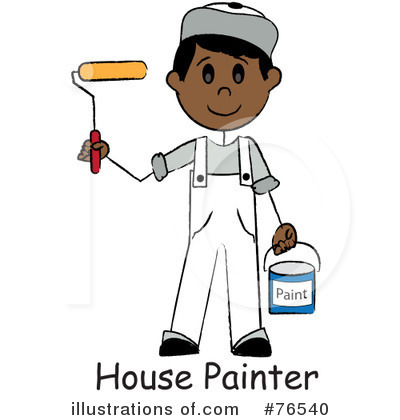 Painter Clipart #76540 by Pams Clipart