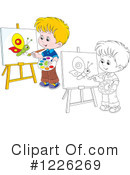 Painting Clipart #1226269 by Alex Bannykh