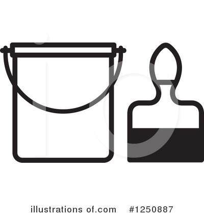Royalty-Free (RF) Painting Clipart Illustration by Lal Perera - Stock Sample #1250887
