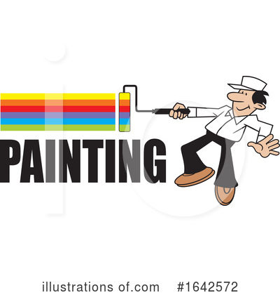 Painter Clipart #1642572 by Johnny Sajem