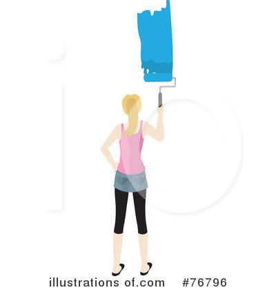 Royalty-Free (RF) Painting Clipart Illustration by Rosie Piter - Stock Sample #76796