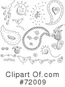 Paisley Clipart #72009 by inkgraphics