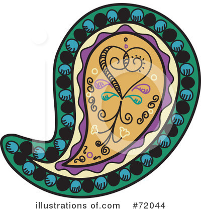 Paisley Clipart #72044 by inkgraphics