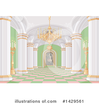 Royalty-Free (RF) Palace Clipart Illustration by Pushkin - Stock Sample #1429561